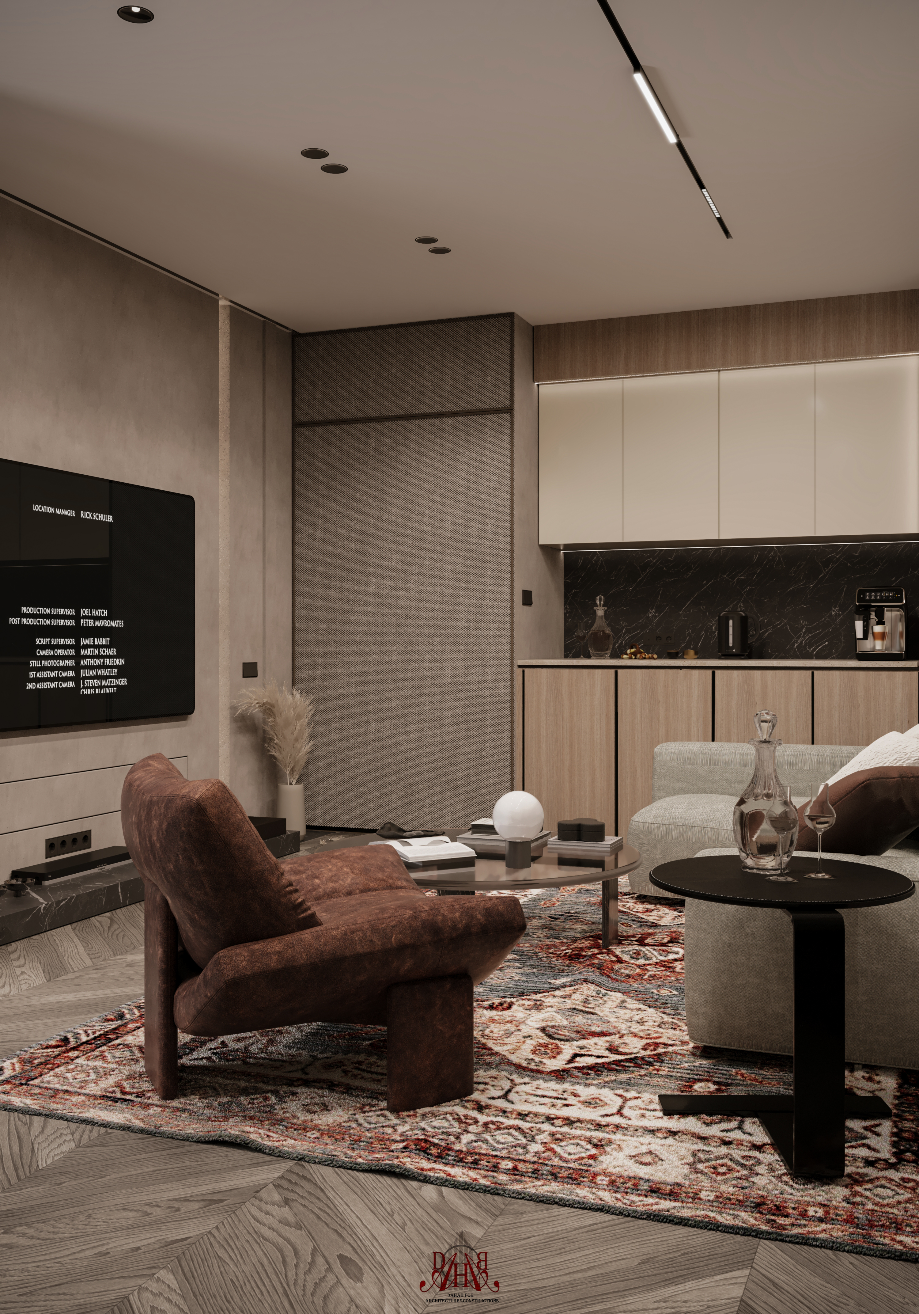 Japandi Living room || Cairo, Egypt-4