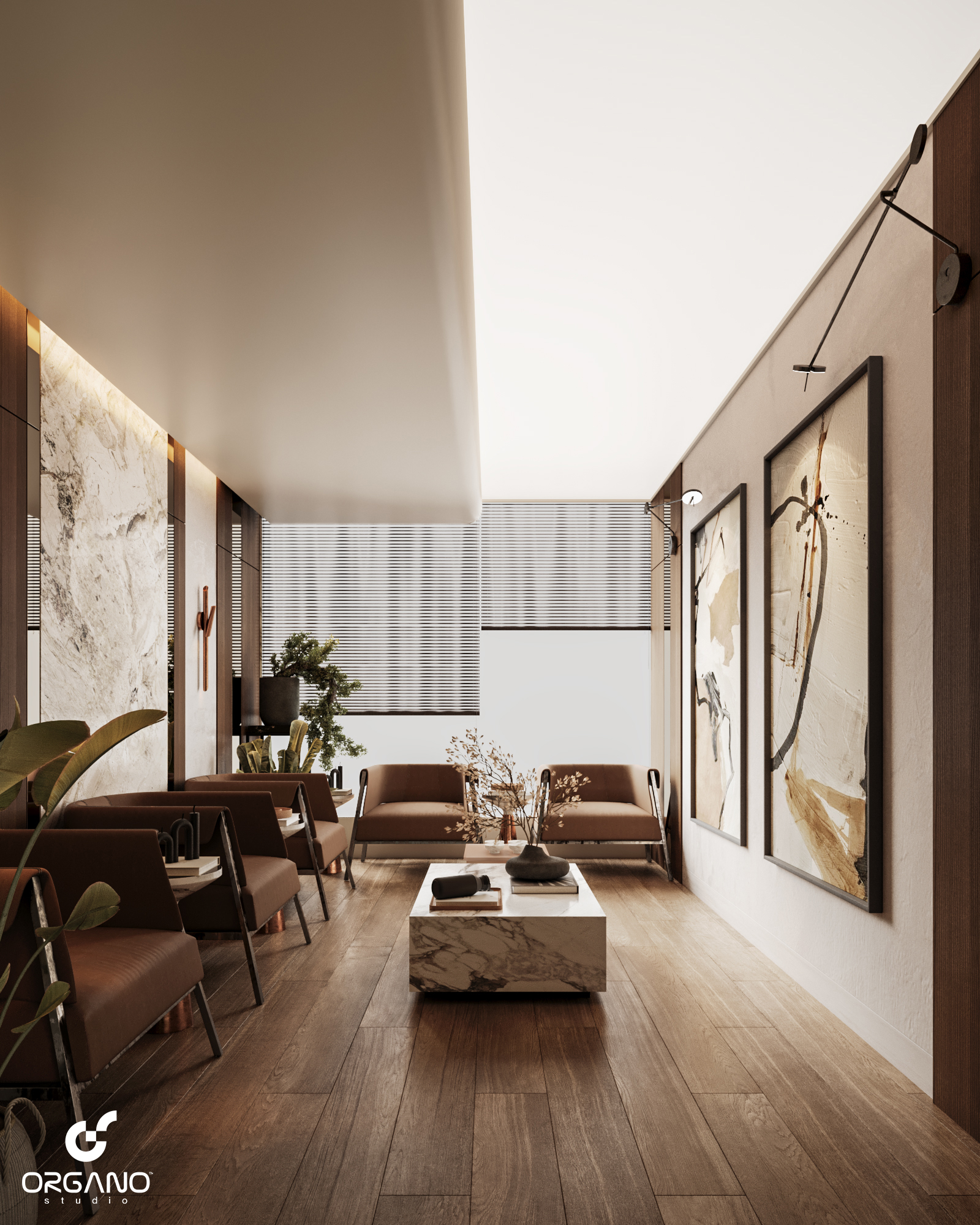 机场会议及吸烟室,女孩房设计丨沙特阿拉伯利雅得-14