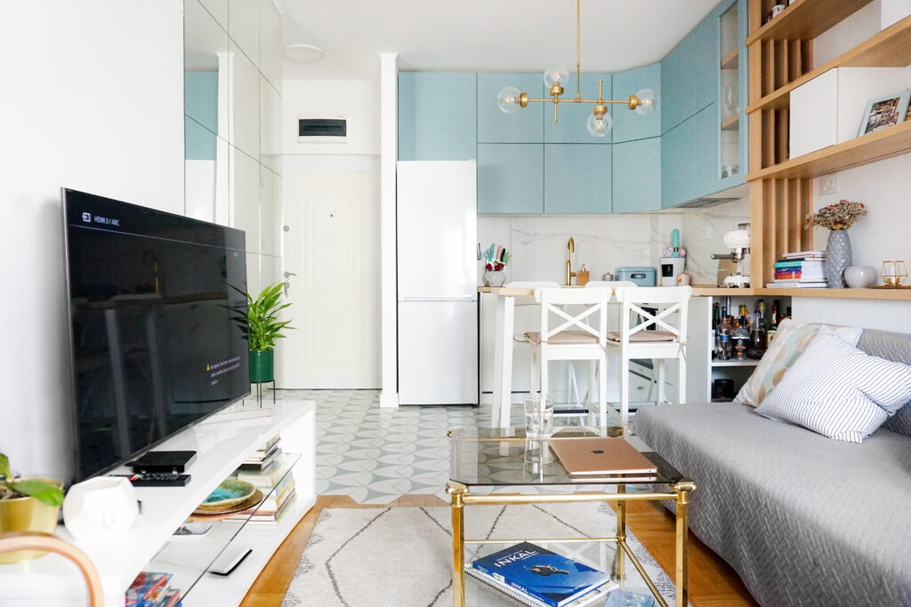 30平米公寓室内改造丨贝尔格莱德丨EnterijerNA-19