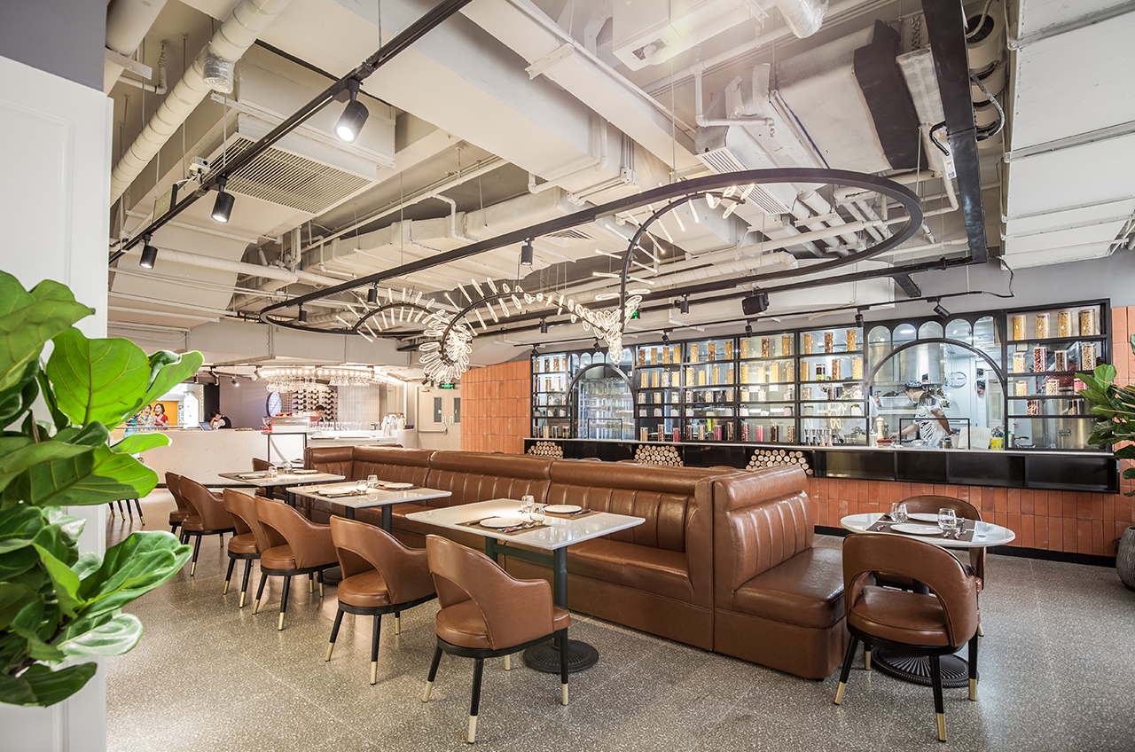 时光魔力，上海黄浦食臻牛排餐厅设计解读-9