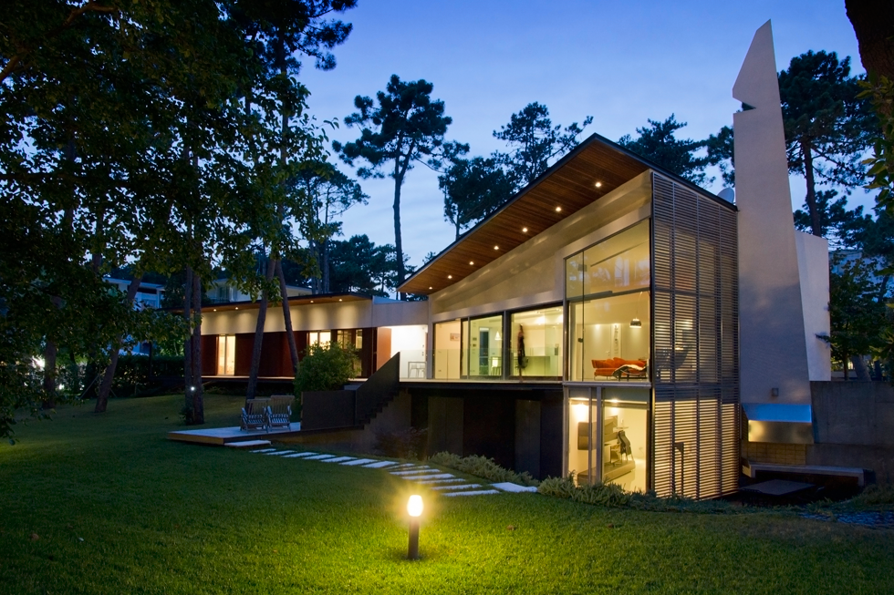 林间海景度假屋，诠释 20 世纪 60 年代至 70 年代建筑风格-0