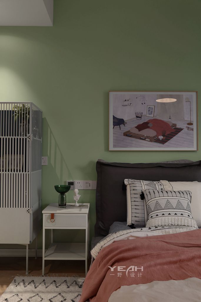 绿意北欧,温馨小家的设计魅力-47