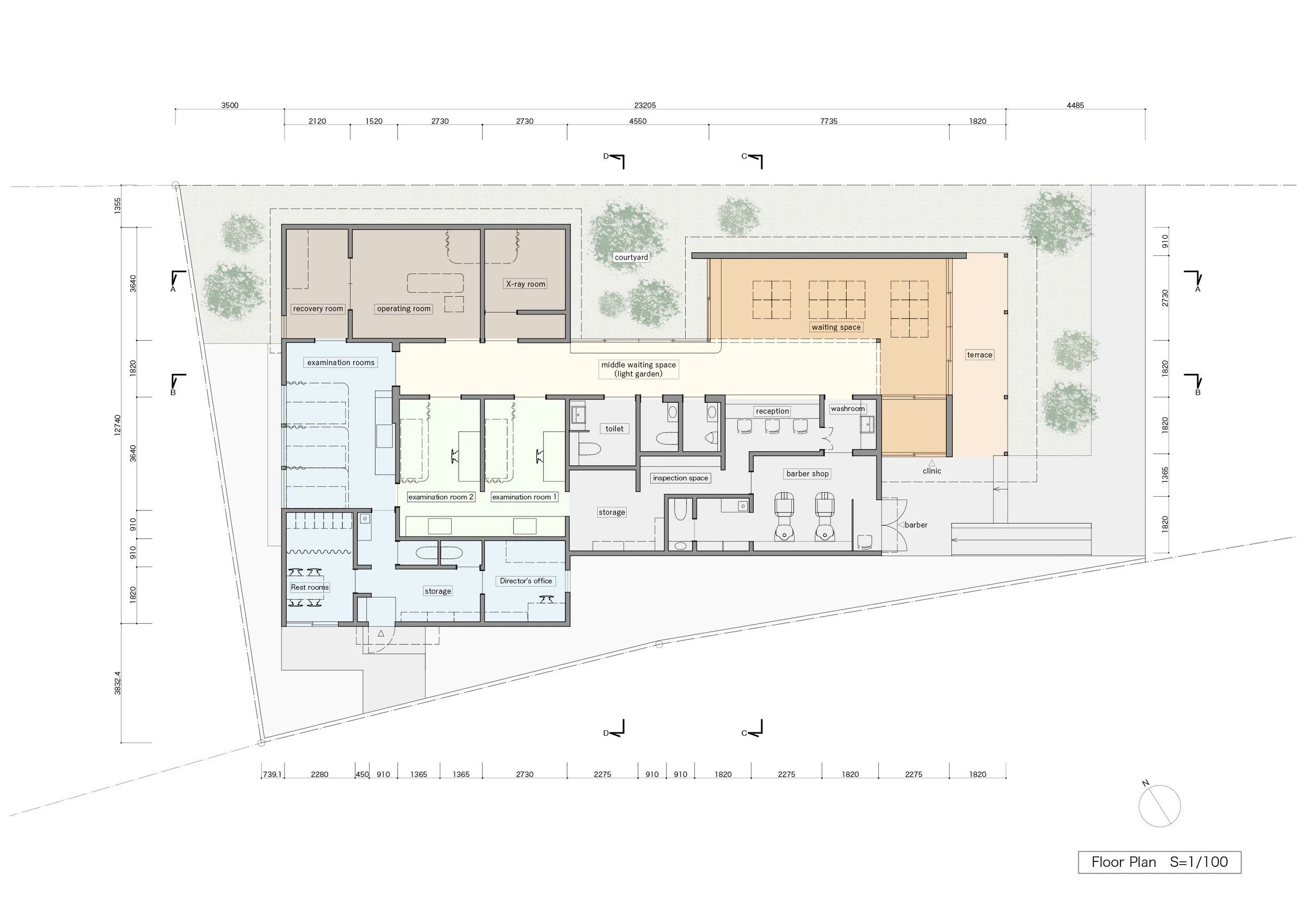 樱井诊所丨日本兵库丨CLOUD ARCHITECTS-49