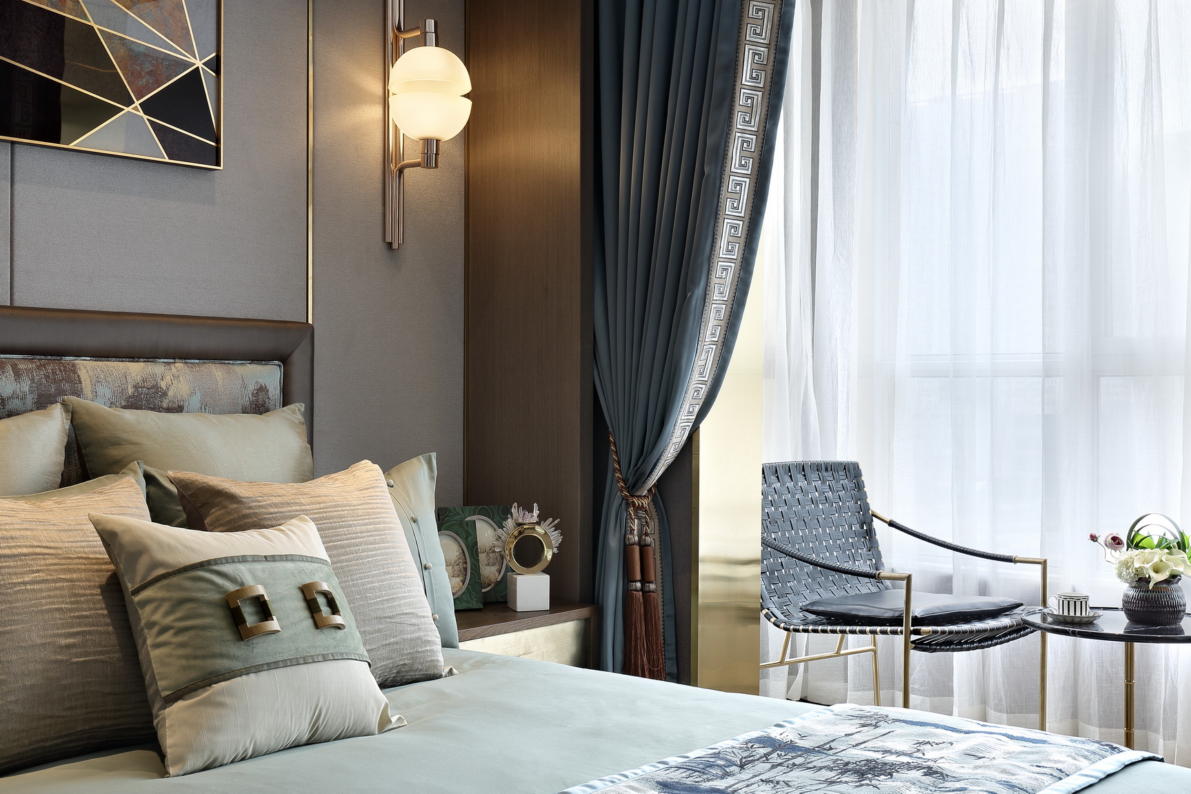 筑研设计--洛阳翡翠庄园样板间-25