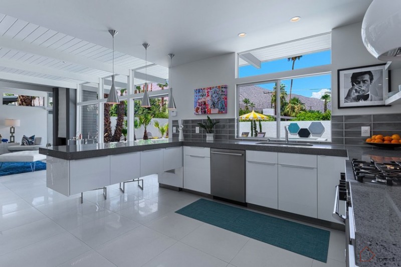 豪华别墅 现代风格加利福尼亚州Laverne 2私人住宅-19