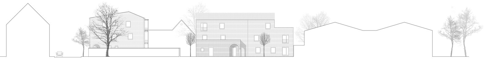 德国 Rüsselsheim 城市更新 | Verna-Park 建筑群设计-26