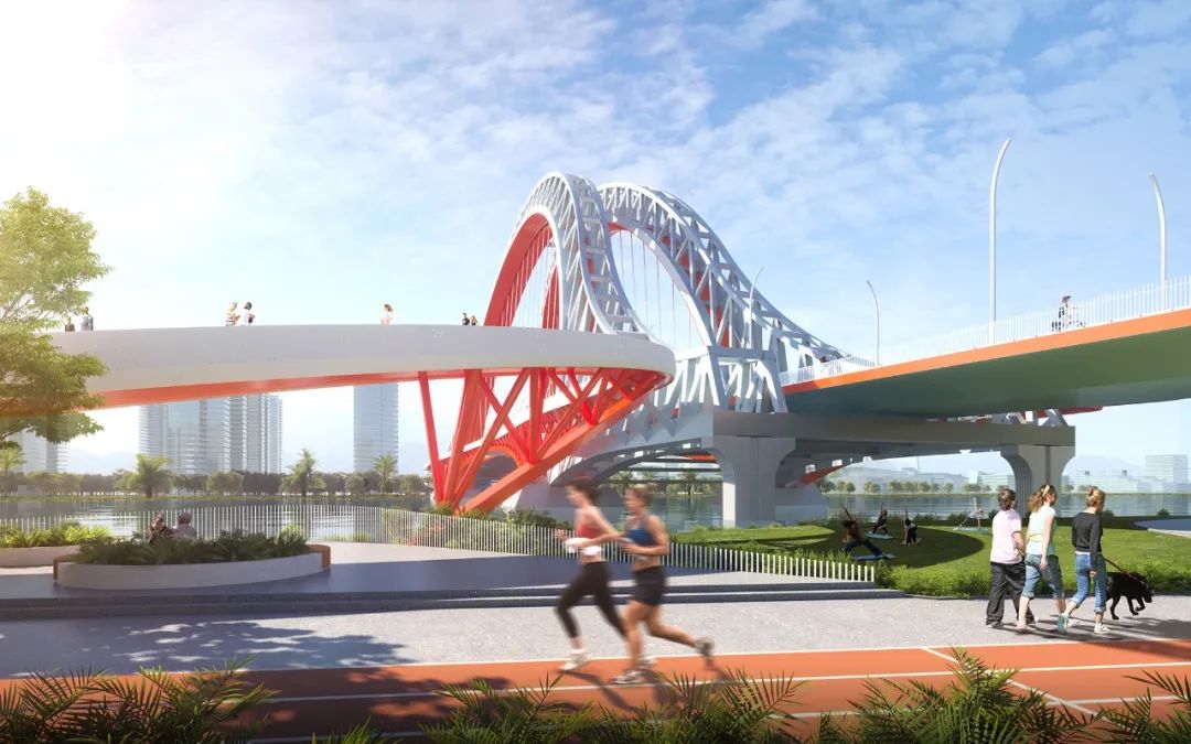 东莞水乡经济区景观梁桥赤滘口河桥概念方案设计丨中国东莞丨奥雅纳工程咨询(上海)有限公司-53