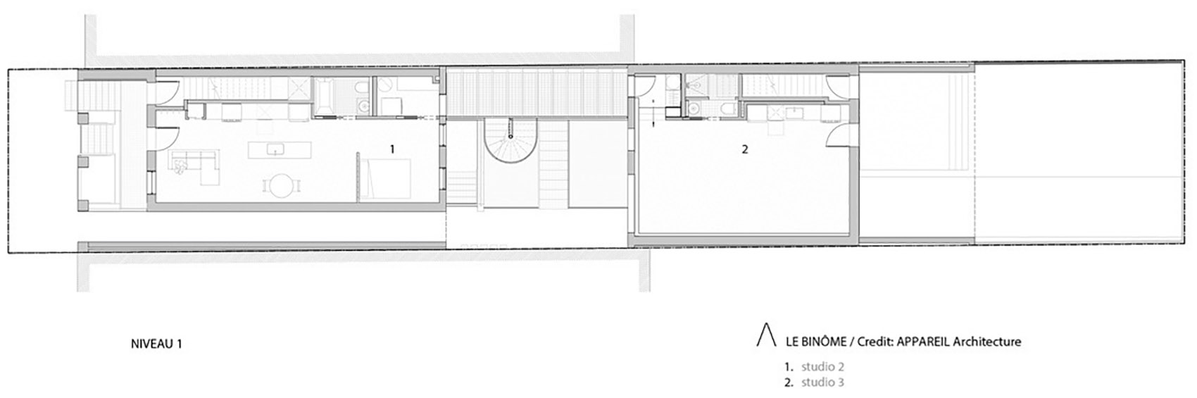 Binome住宅楼丨加拿大蒙特利尔丨Appareil Architecture-95