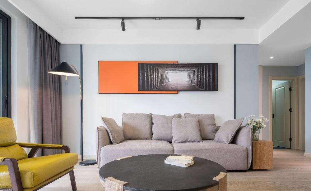 上海谷辰设计丨平层岁月可期 | 现代简约风格融入生活气息-0