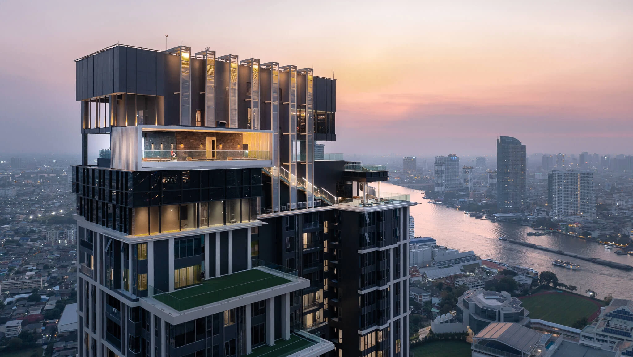 律实宫河滨亭丨泰国曼谷丨Openbox Architects-15