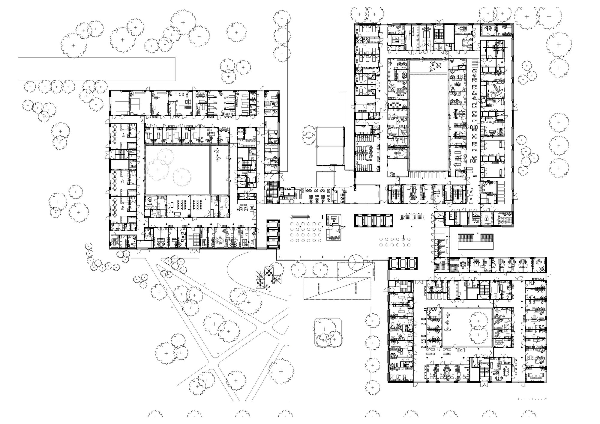 Landesklinikum Thermenregion Mödling / Architekt Katzberger + Habeler & Kirchweger Architekten-11