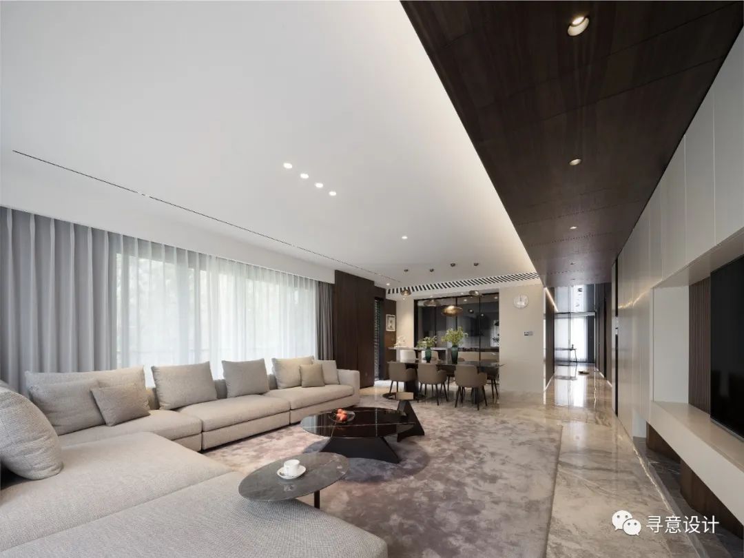 永威上和院 · 简约艺术的私宅设计丨中国郑州丨寻意设计-14