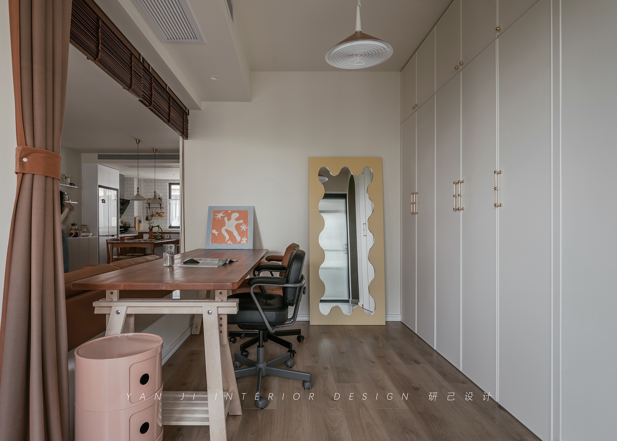 奶油轻复古 杂货铺般的丰富空间丨中国芜湖丨研己设计-27