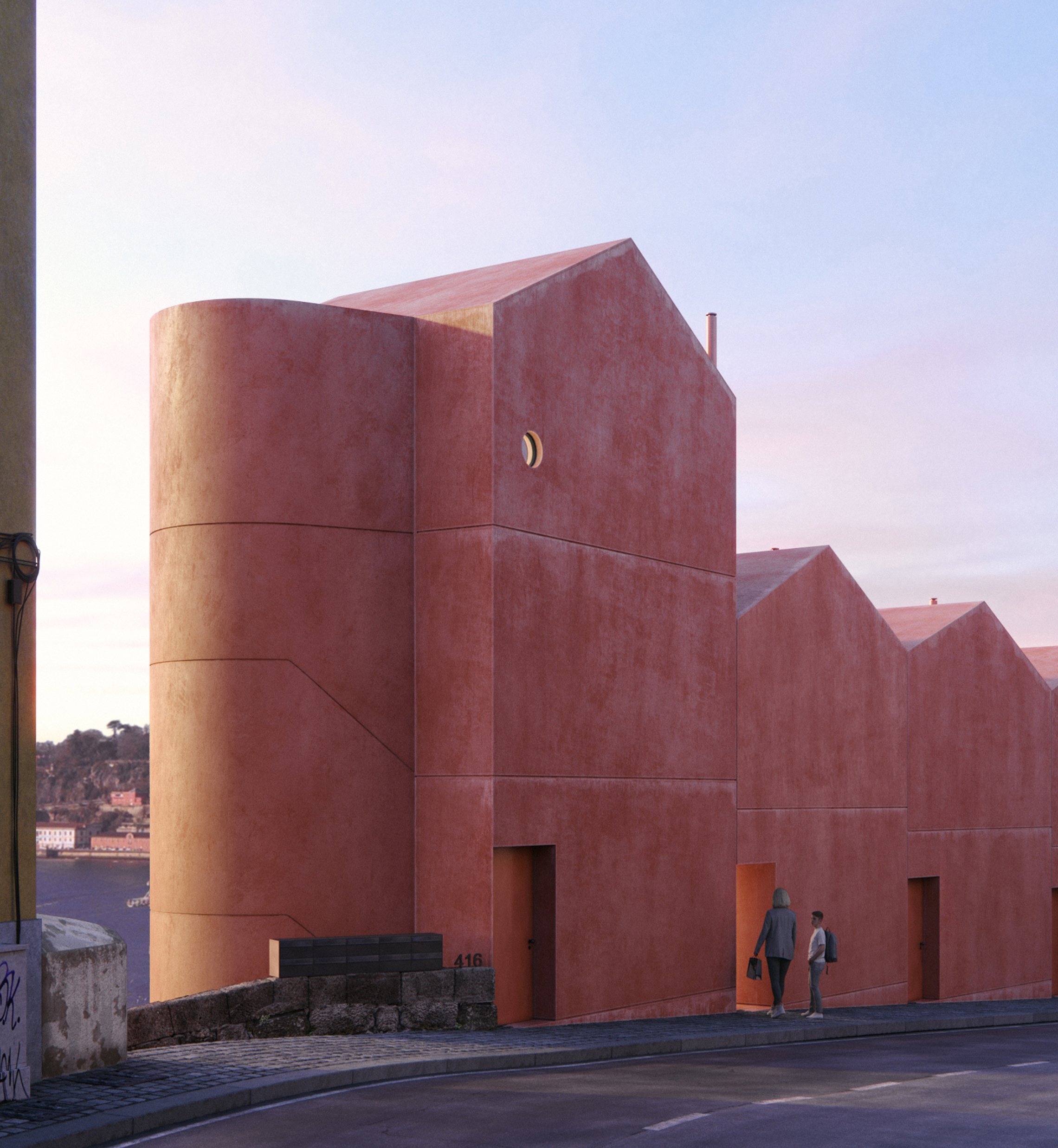 乡村建筑丨GeneralTorres416HousingBlock-17