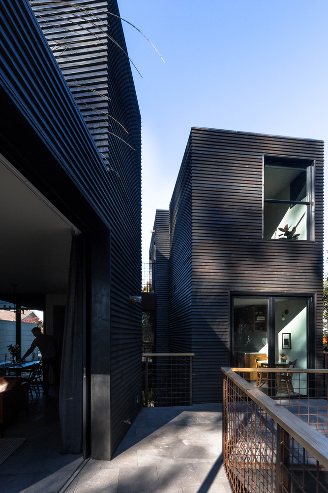 Redwood House 融入峡谷的现代住宅设计-24