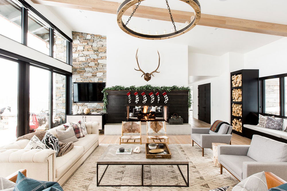 美国犹他州冬日山居盛宴-5