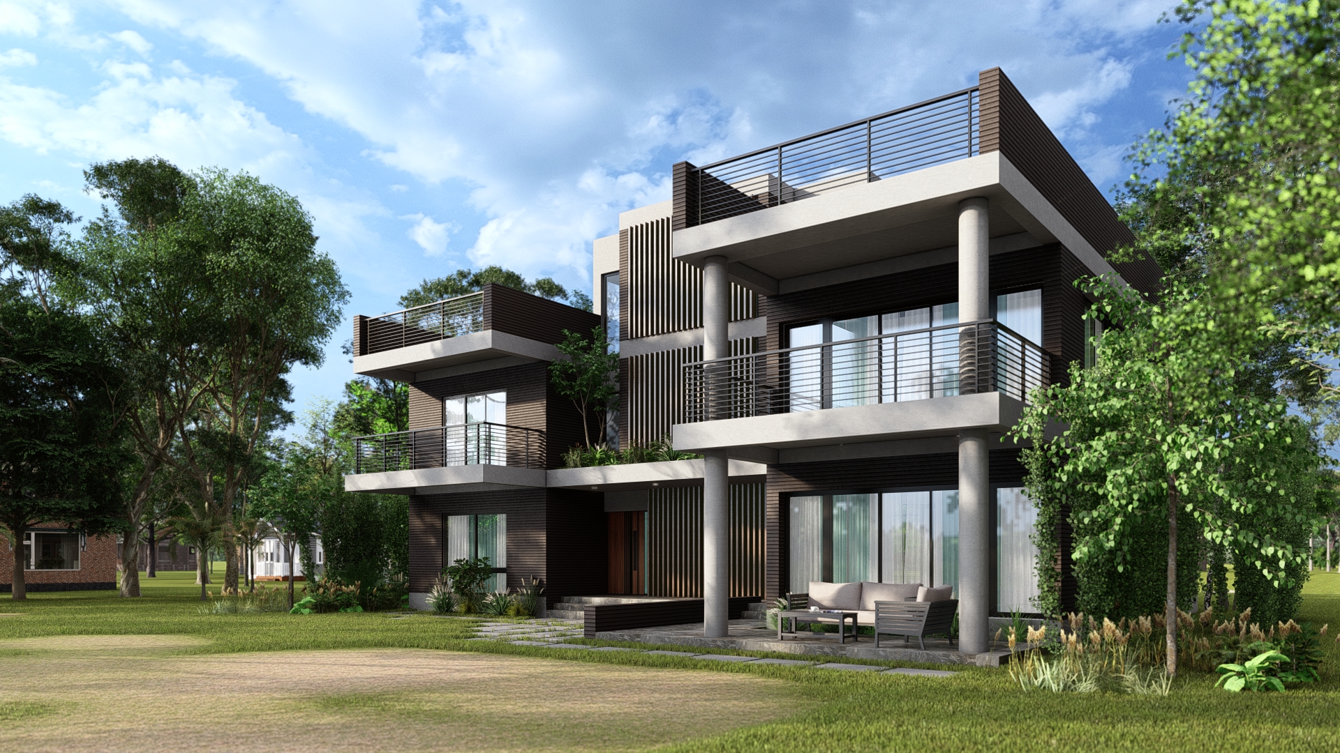 复式房屋设计丨Khetro Sthapati-4