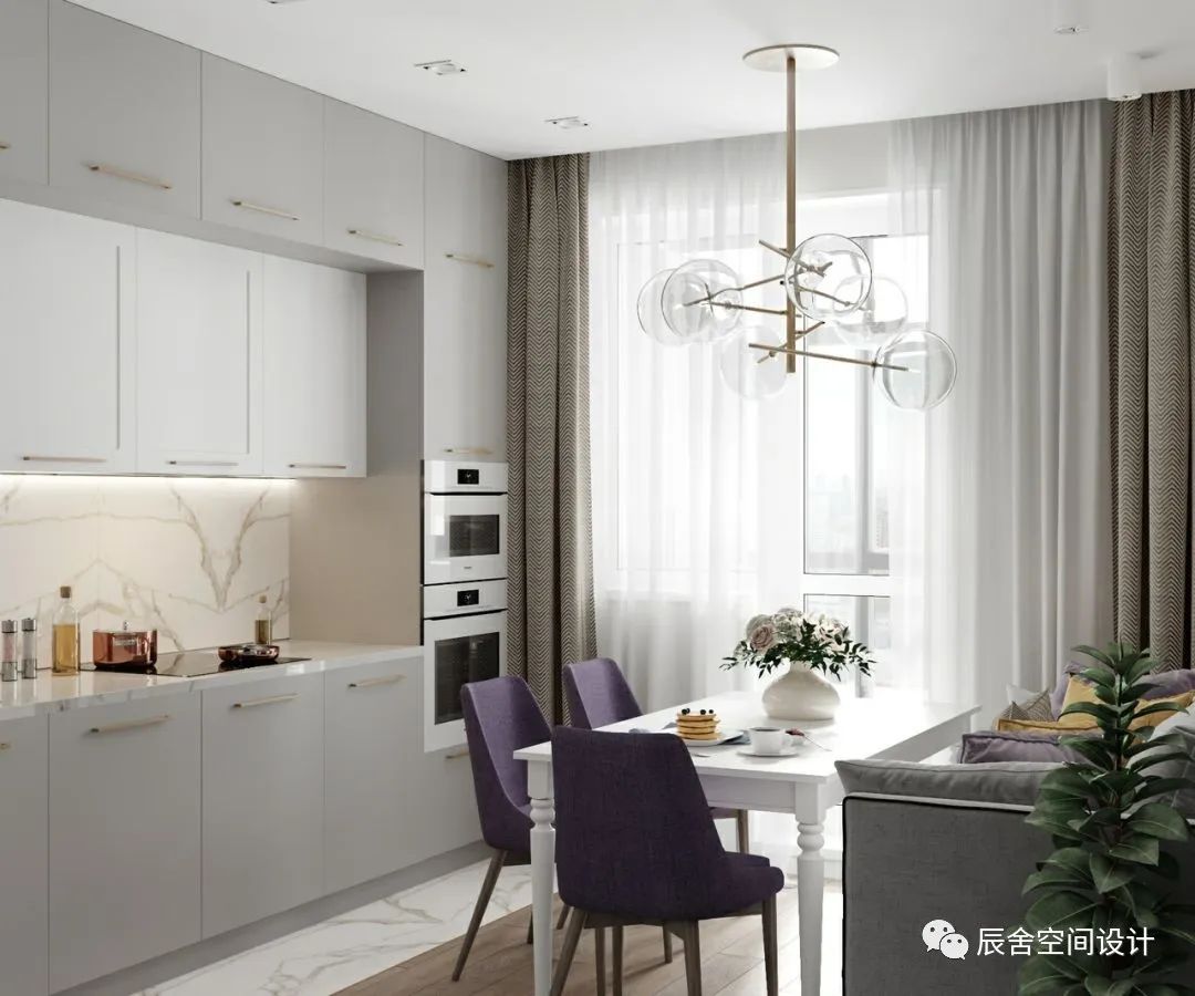 辰舍设计 | 北欧轻奢,艺术生活-43