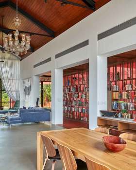 印度 Laal Kothi 住宅丨MSS Design