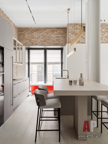 ЖК «Большевик» 两居室公寓室内设计-29