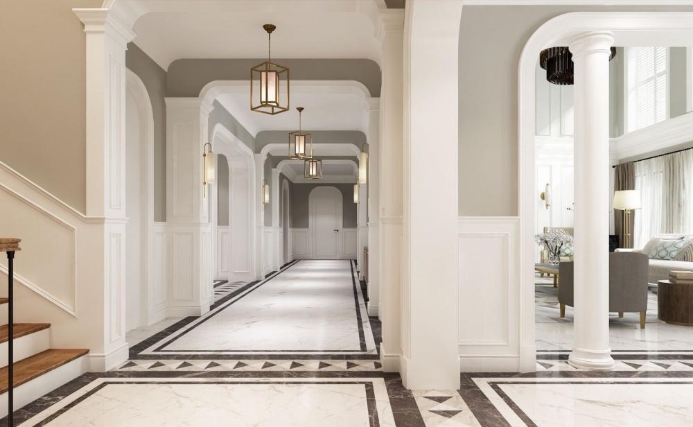 
【棕榈泉花园】820平_独栋_简约中式 -2