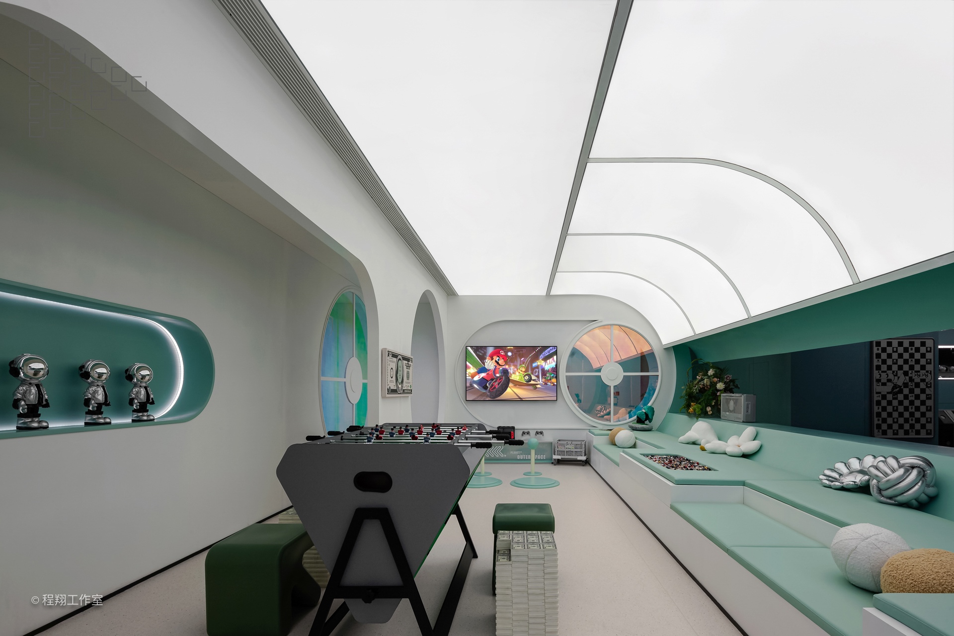 旭辉银盛泰济南甸柳翰林府售楼处丨中国济南丨MOD墨设设计-28