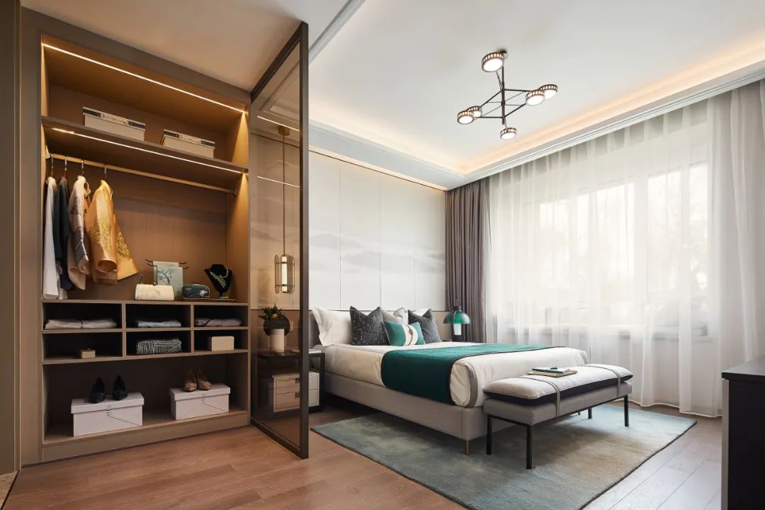 都会生活，现代艺术风格的奢雅空间-23