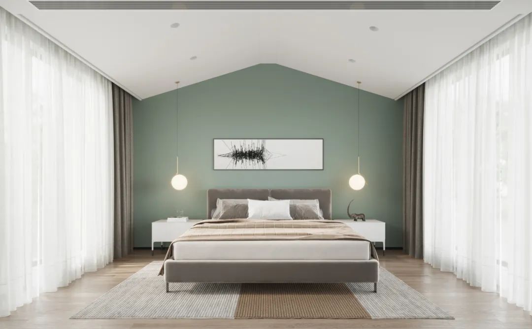 山间静养度假屋,原木白墙营造温馨氛围-34