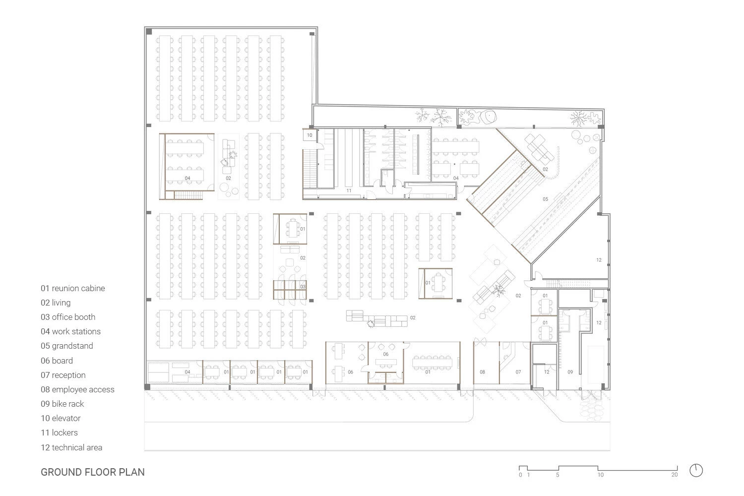 UNICRED 新总部改造项目丨巴西丨Arquitetura Nacional-23