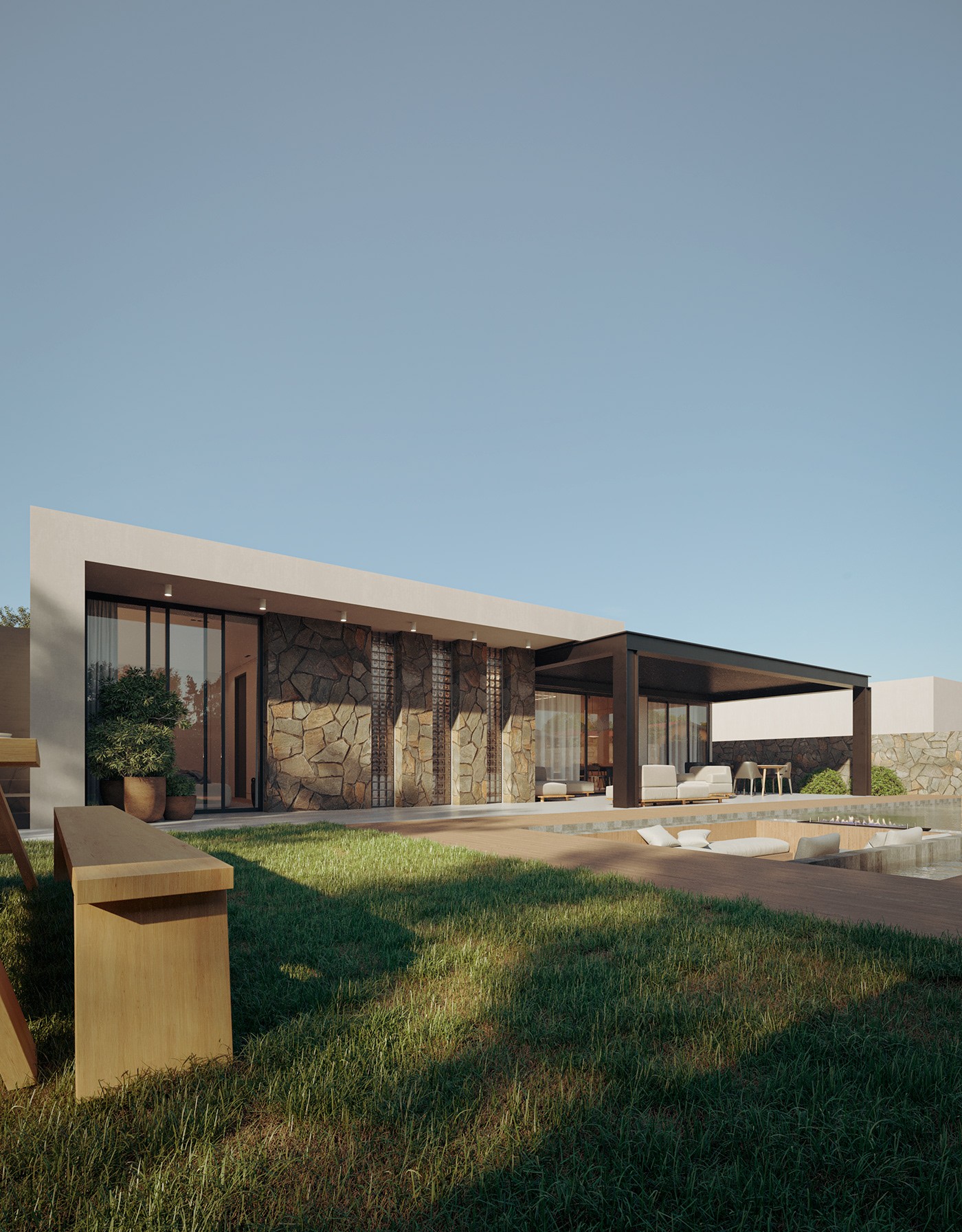 特色住宅空间  大气格调空间丨墨西哥-6