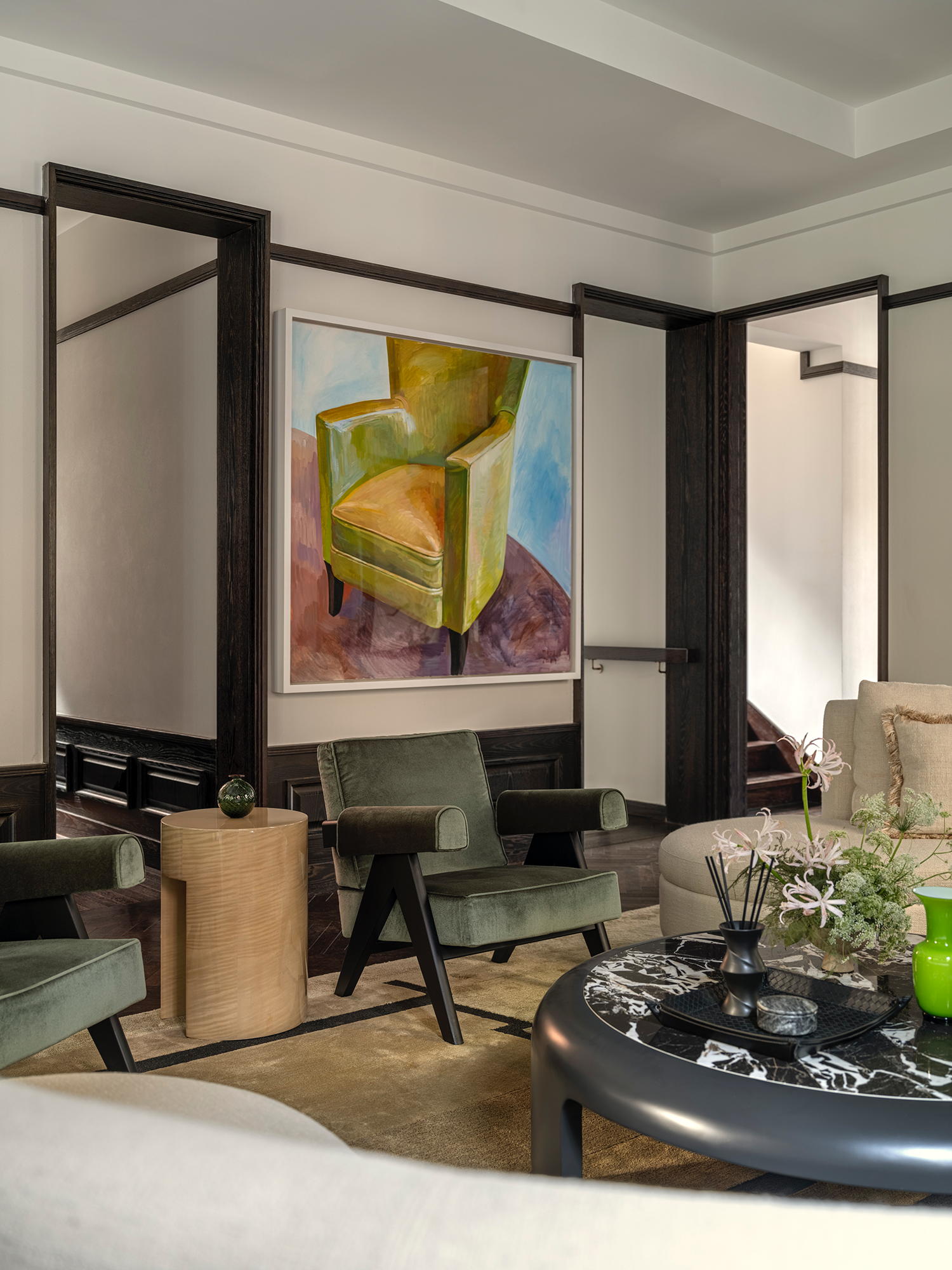 上海静安巨鹿路老洋房改造丨中国上海丨超集建筑设计-17