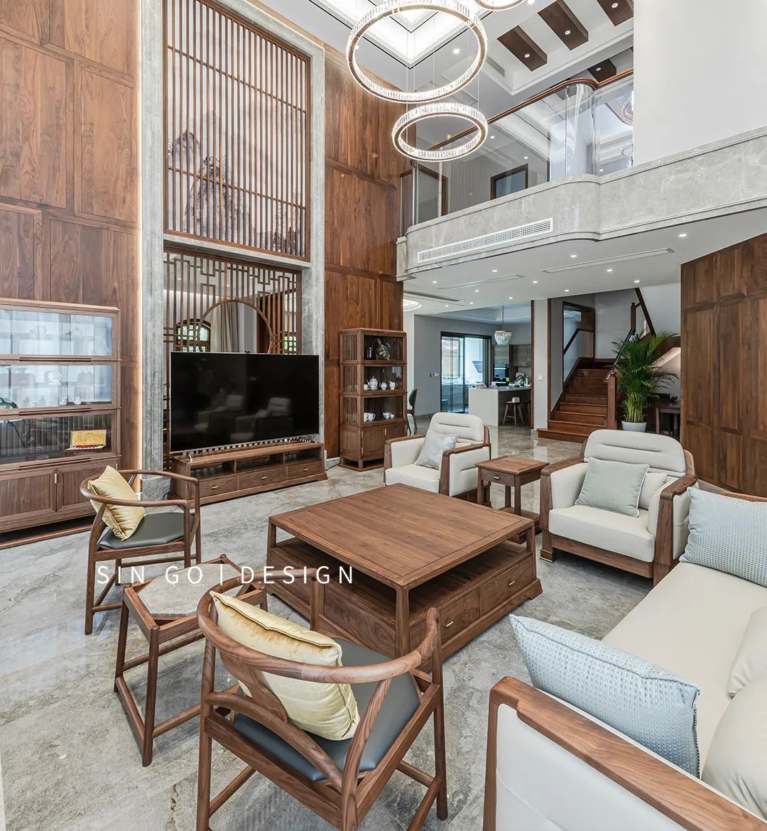 光影中式宅院丨星杰-10