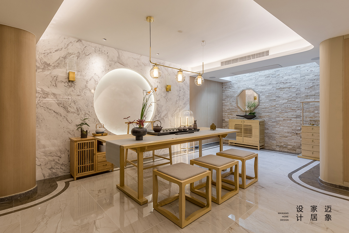 美象软装：万科西庐 | 四叠院-22