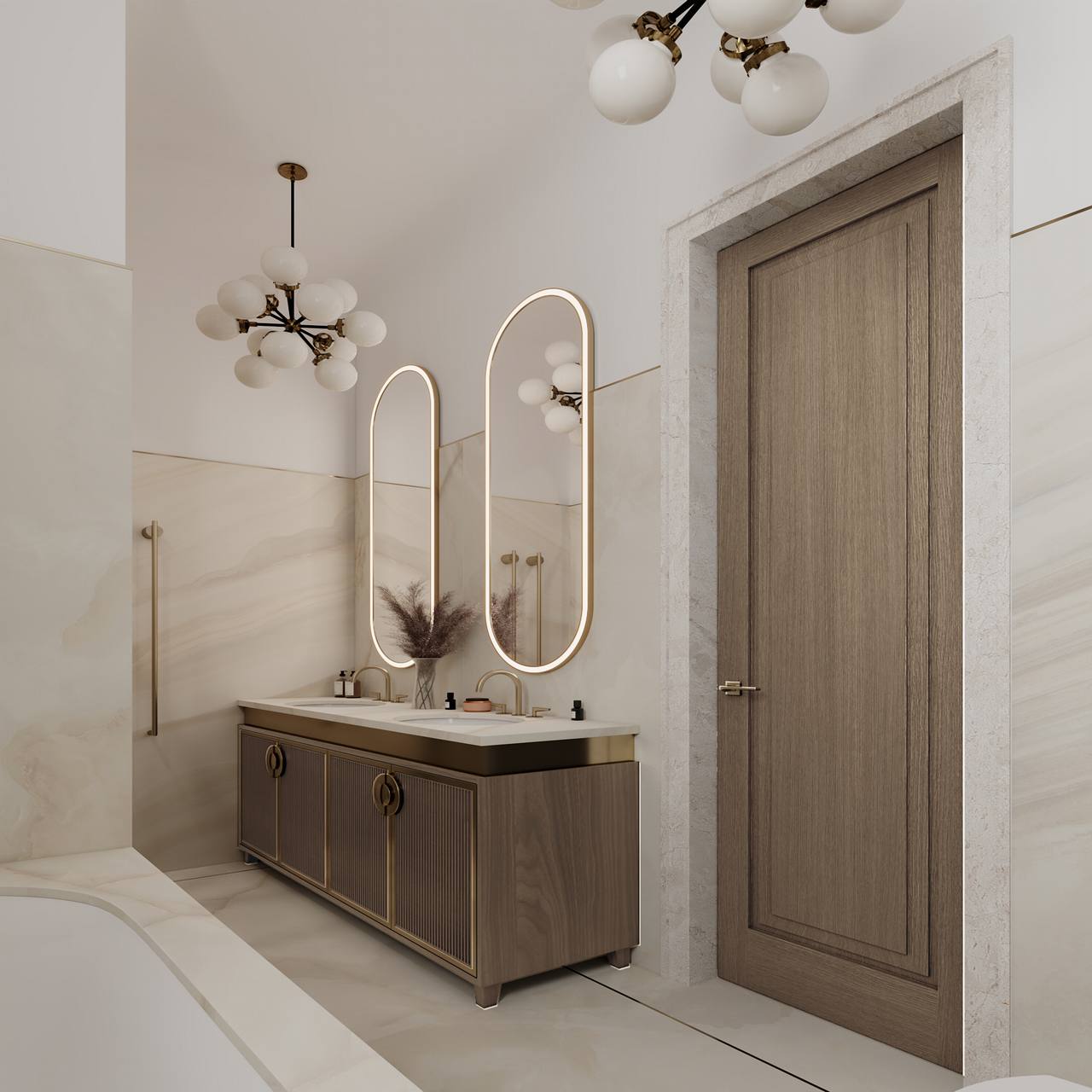 金色和白色搭配出高级感 | DE＆DE-29