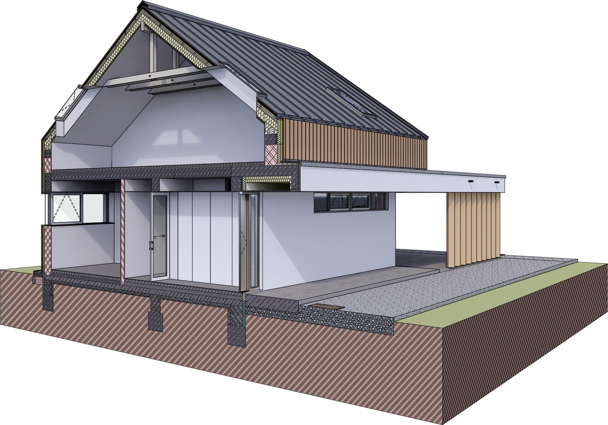 带有工作室的房子丨Slovak丨Monmar ateliér-48