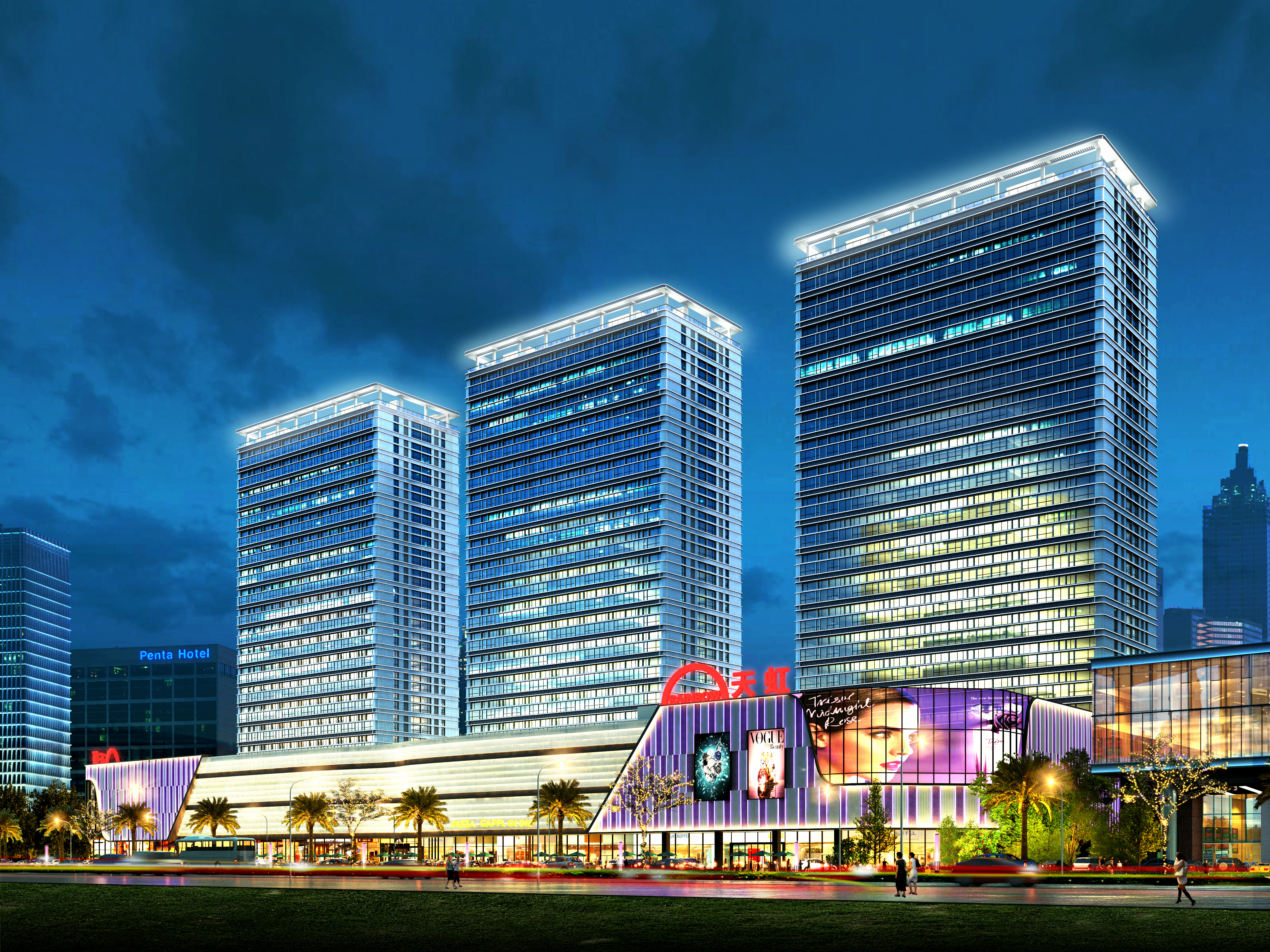 让人一见倾心的建筑透视-5