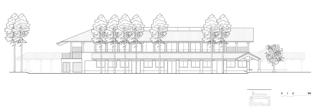 长宁环城生态公园带市民服务驿站丨中国上海丨致正建筑工作室,冶是建筑-218