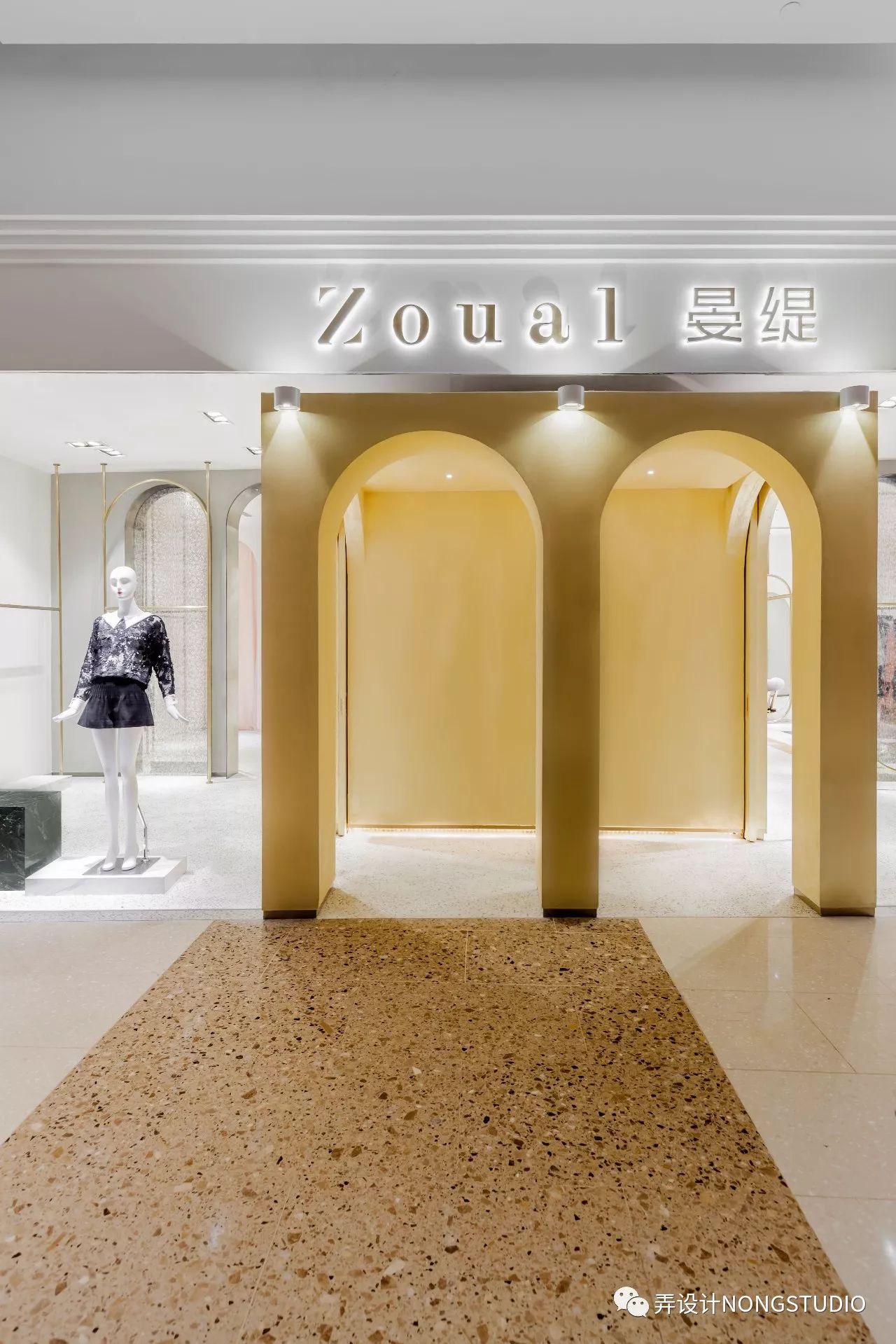 上海湖滨道 ZOUAL Boutique 室内设计 | 女神与野兽的优雅邂逅-17