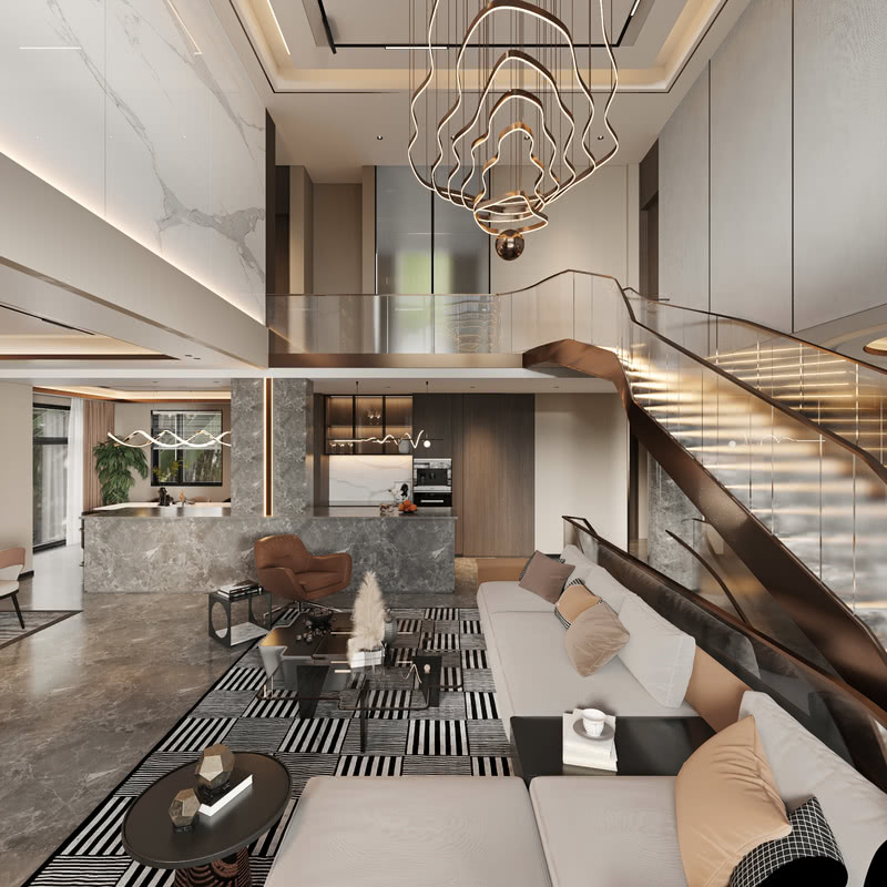 融创海墅独栋别墅设计-8