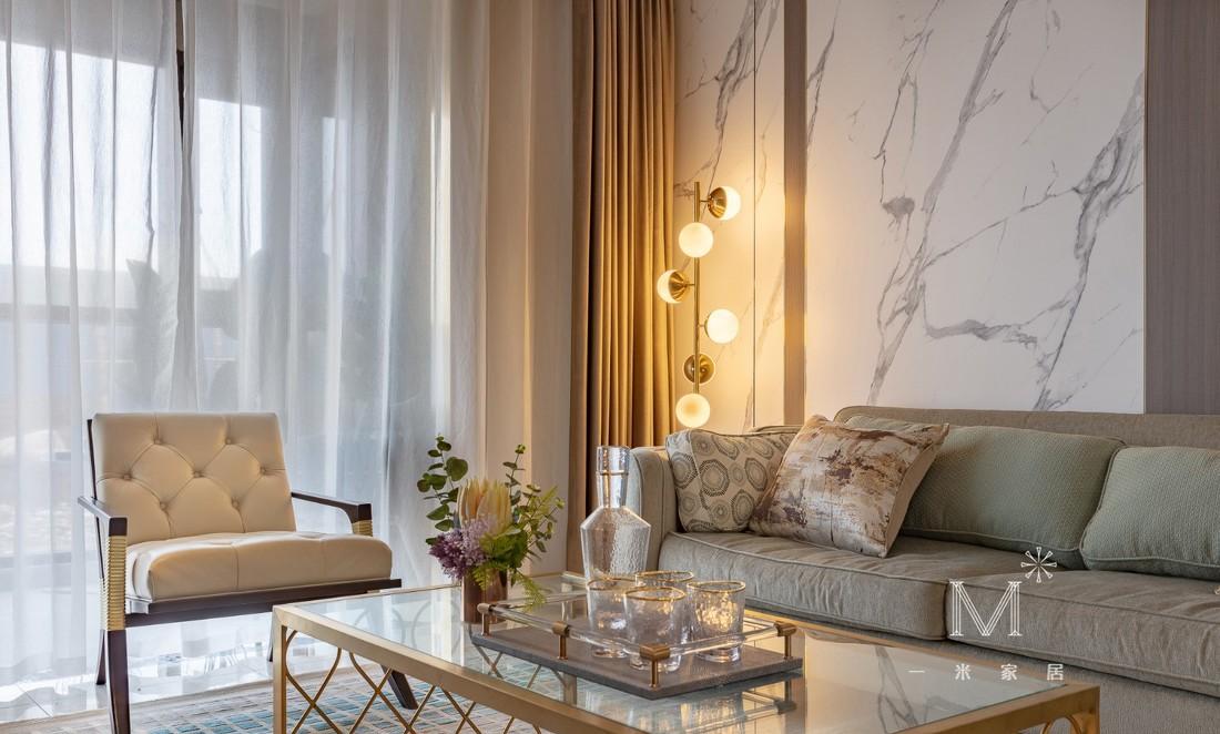 【一米家居】东方君开轻奢系样板间-4