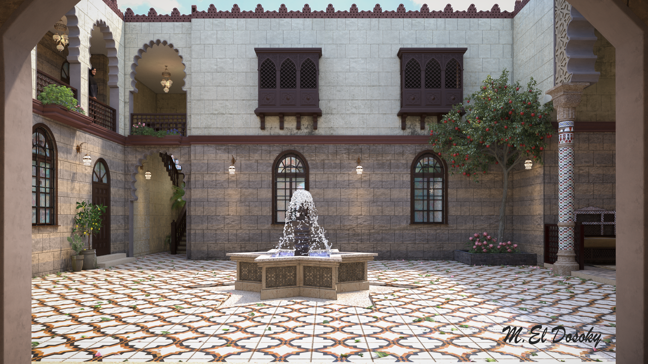 DAMASK HOUSE (OPEN COURT)-2