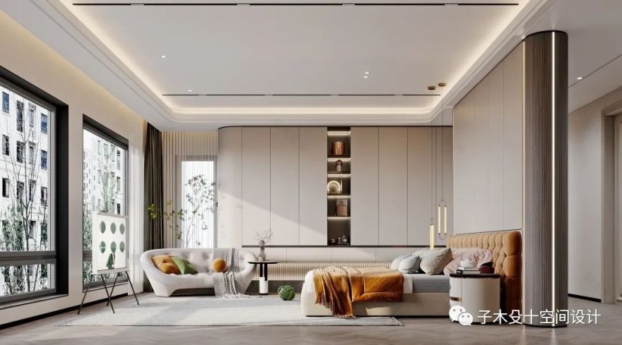 抚顺万科法式浪漫空间丨中国抚顺丨子木殳十空间设计-54