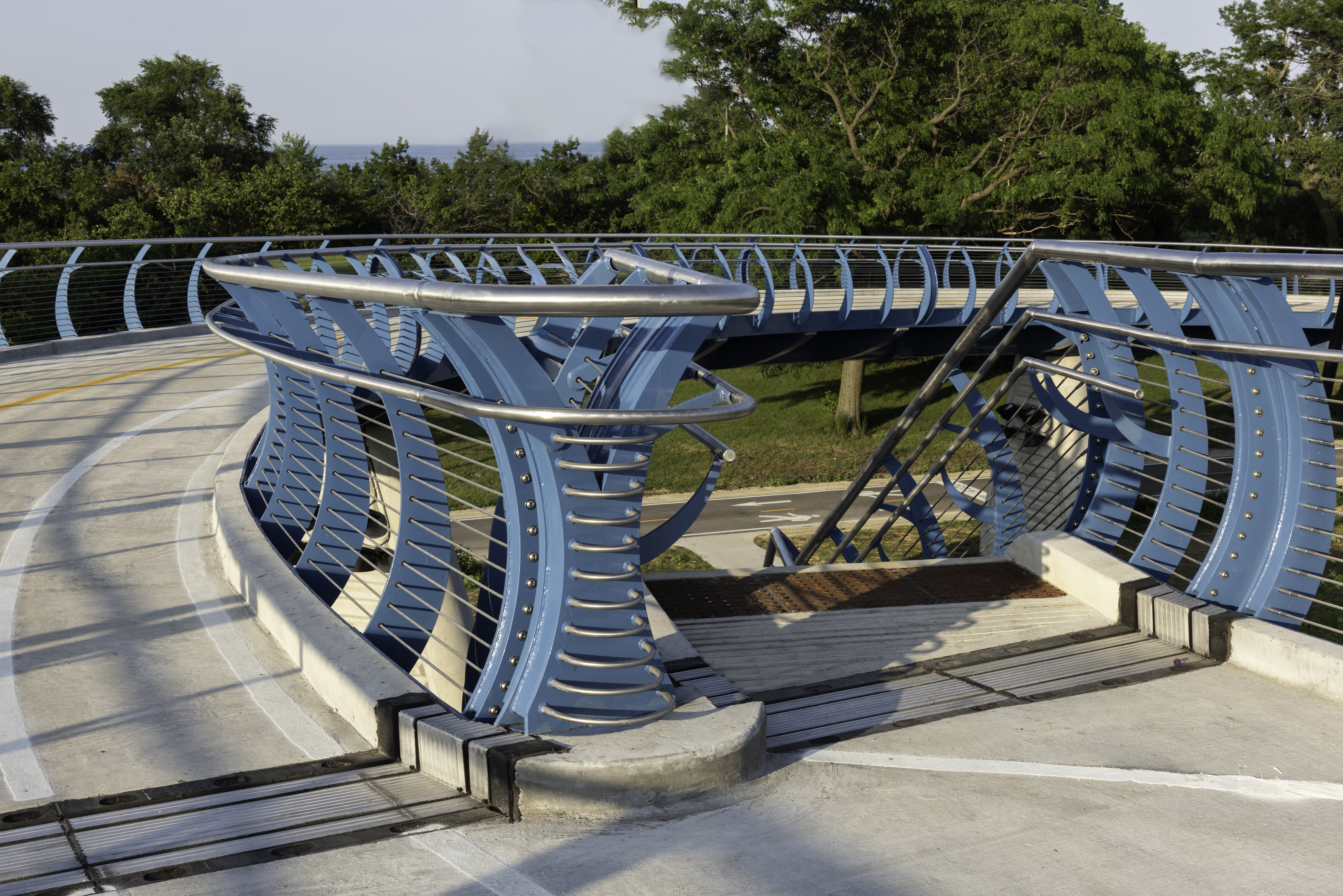 41st and 43rd Street Pedestrian Bridges Chicago | Cordogan Clark & Associates-27