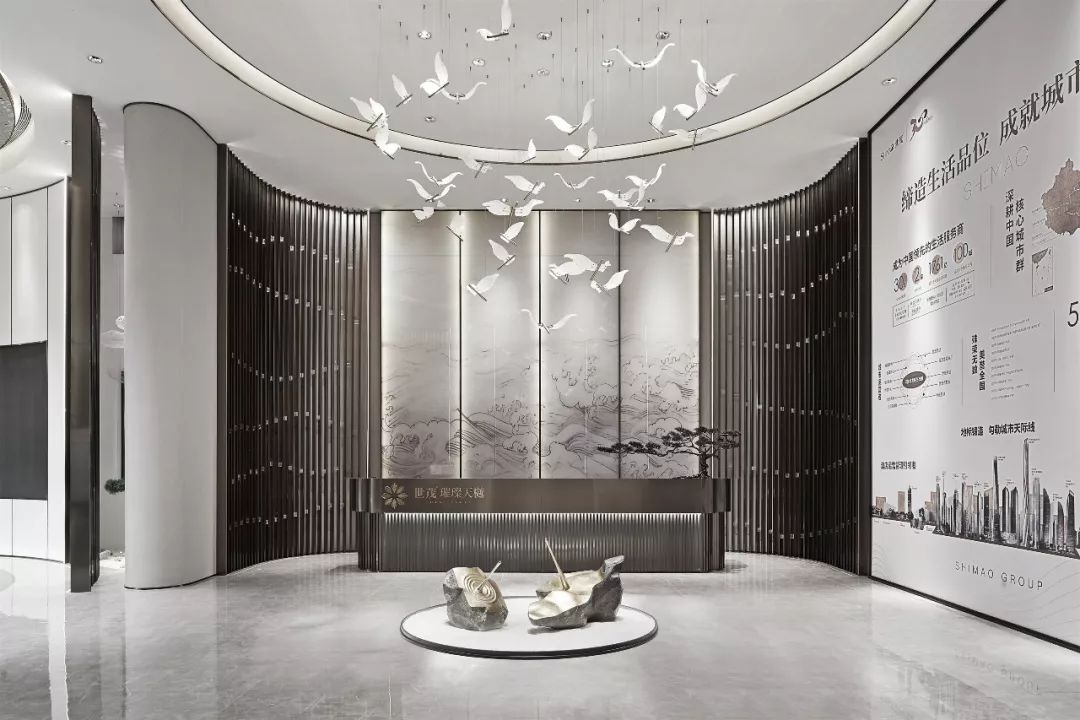 天津中海·津门大院现代法式样板房 | 黑红配色，致敬永恒经典-65