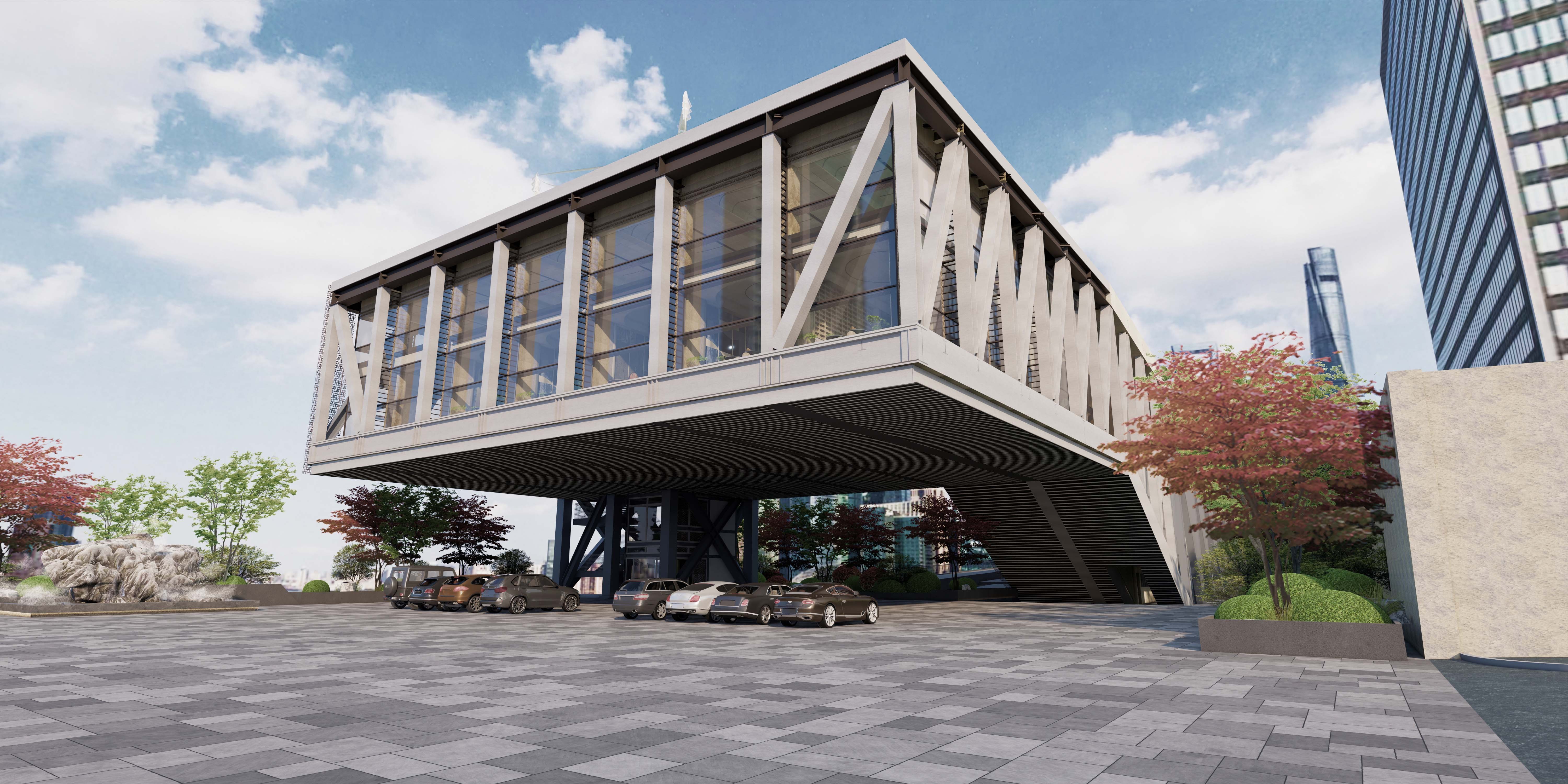 上海浦江淮宴餐厅丨中国上海丨元熙创意设计（北京）有限公司-16