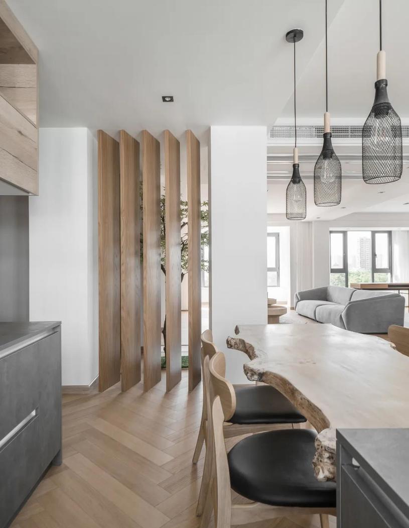 《赫设计》还原诗意生活 | 自然元素融入宽敞大两居-20