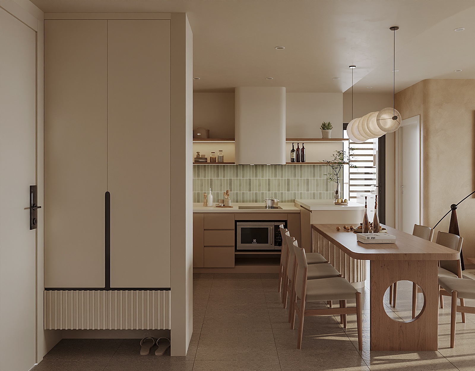 Japandi apartment #3-3