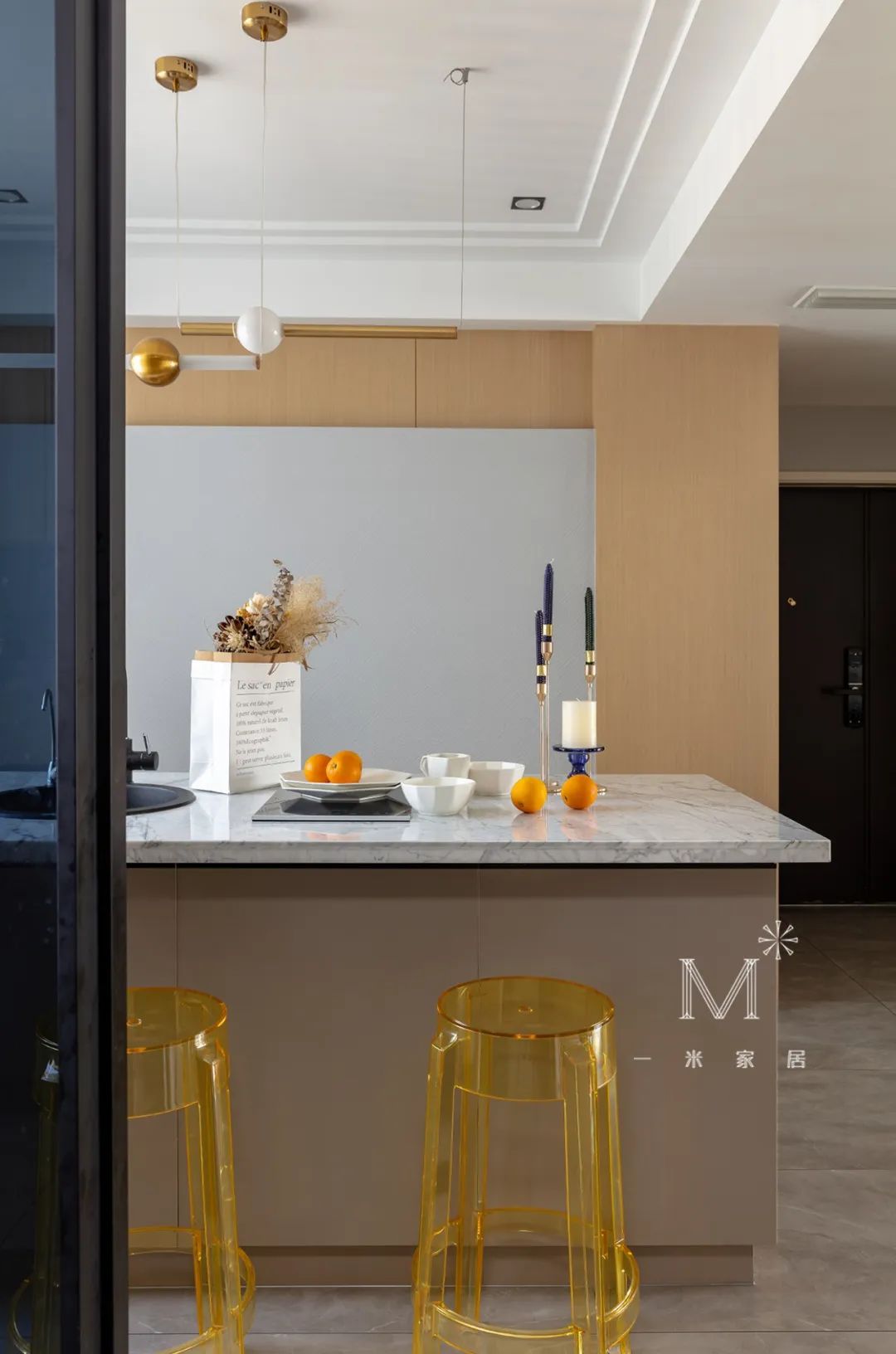 300 平顶层复式，现代北欧风格家居设计-35