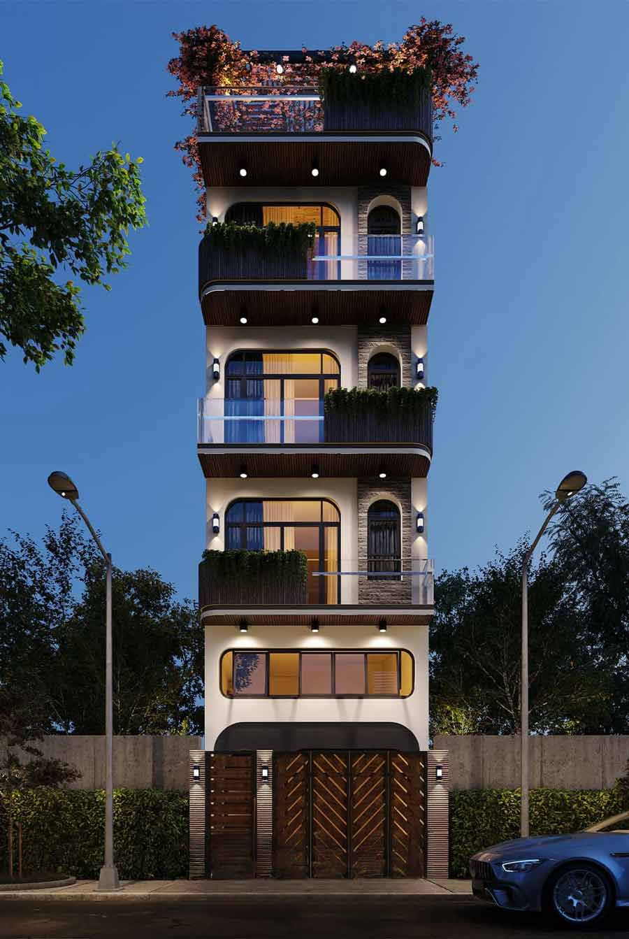 25+ 6层街屋设计案例集丨NEOHouse JSC-2