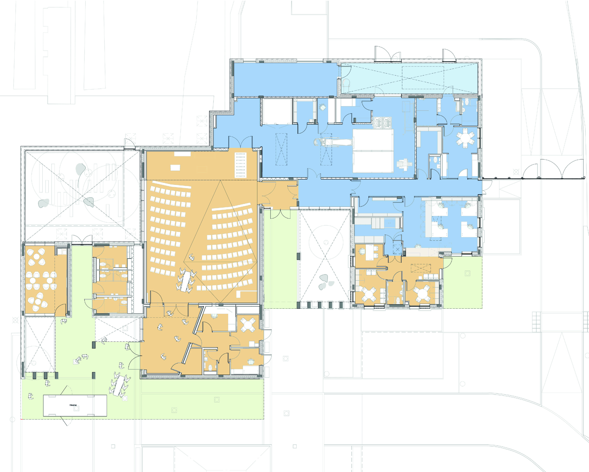 吉尔福德火葬场丨英国英格兰丨Haverstock-12